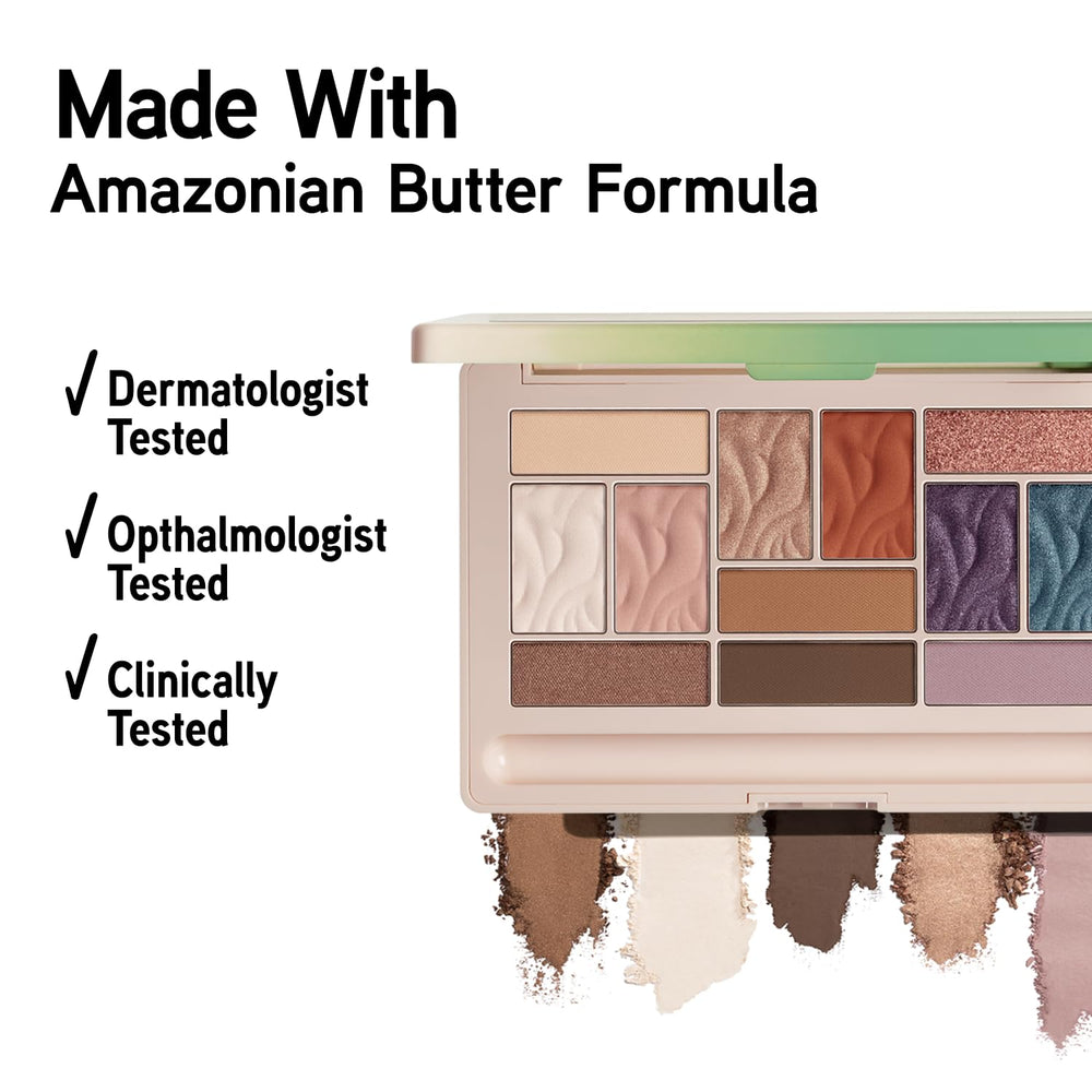 12 tonos versátiles para combinar con otros productos de la línea Murumuru Butter