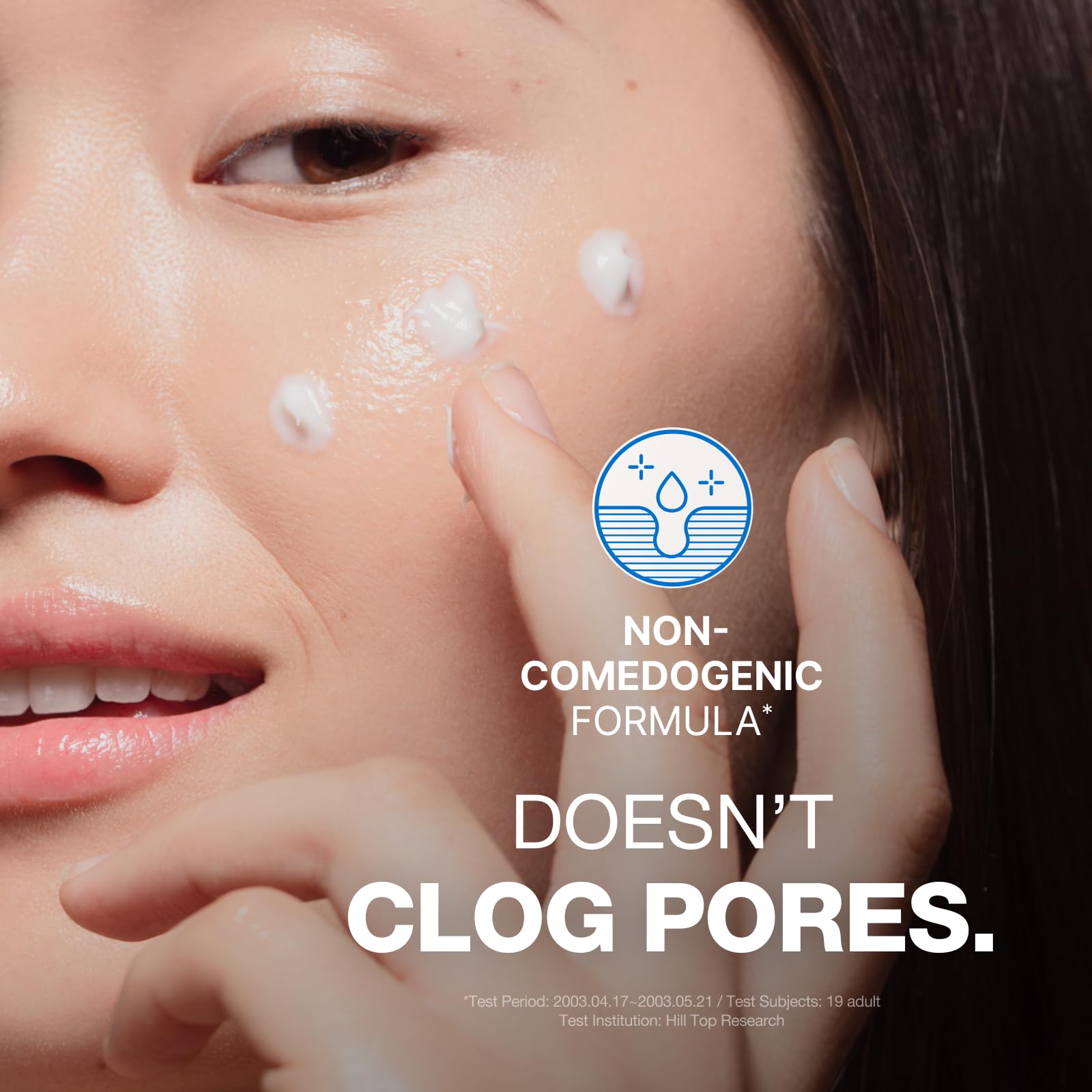 Physiogel DMT non-comedogenic hydration that won’t clog pores.