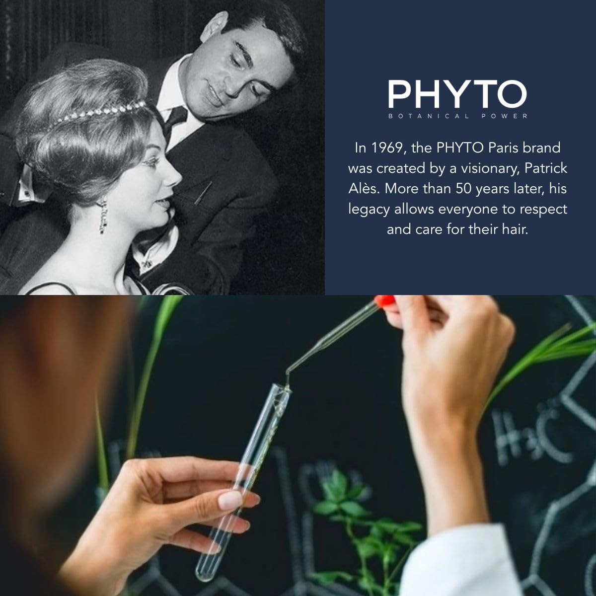 PHYTO PHYTOCYANE envase diario; opción de uso diario para el cuidado capilar.
