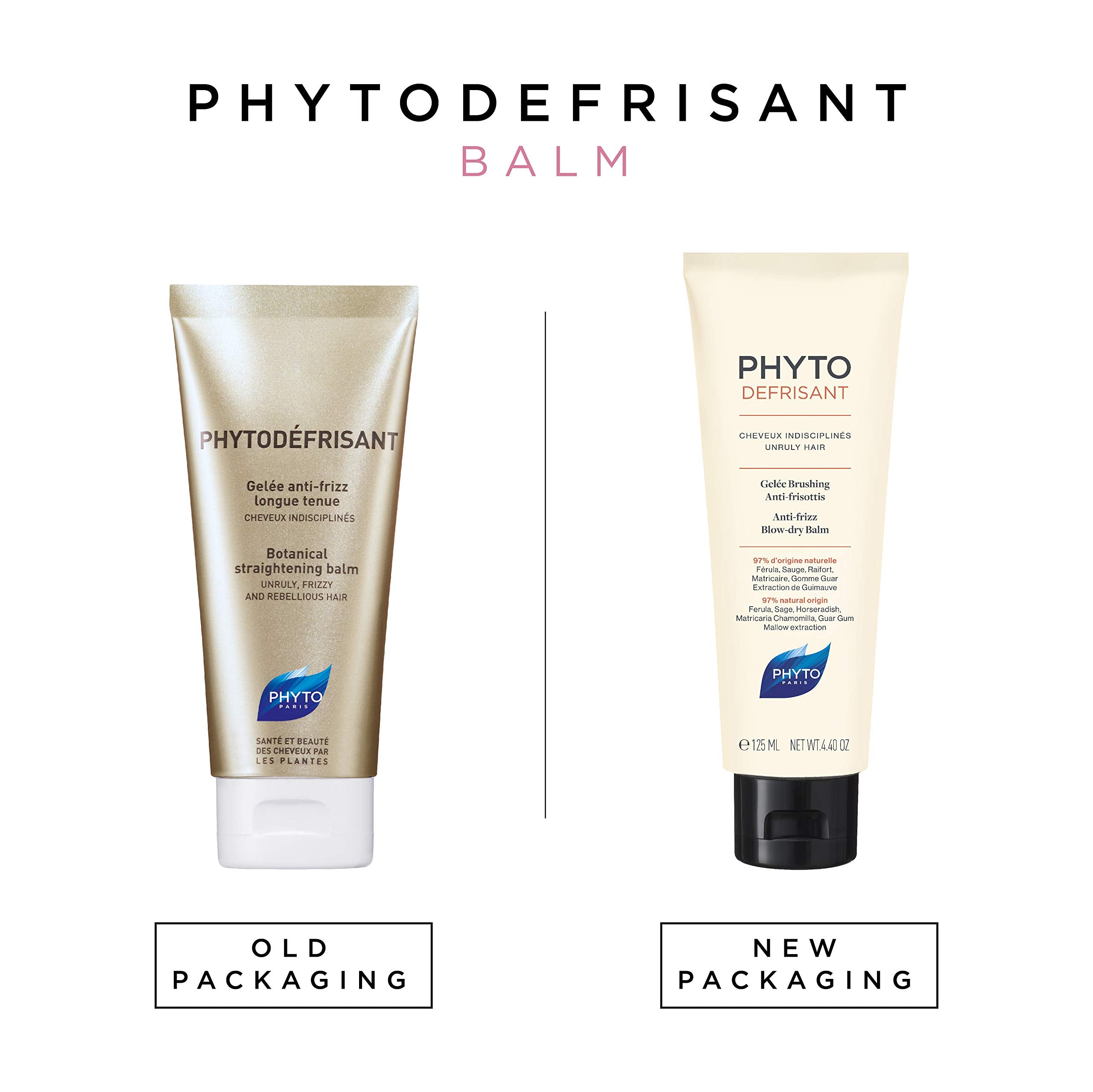 PHYTO Phytodefrisant: application sur cheveux humides pour démêler et préparer le sèche-cheveux.