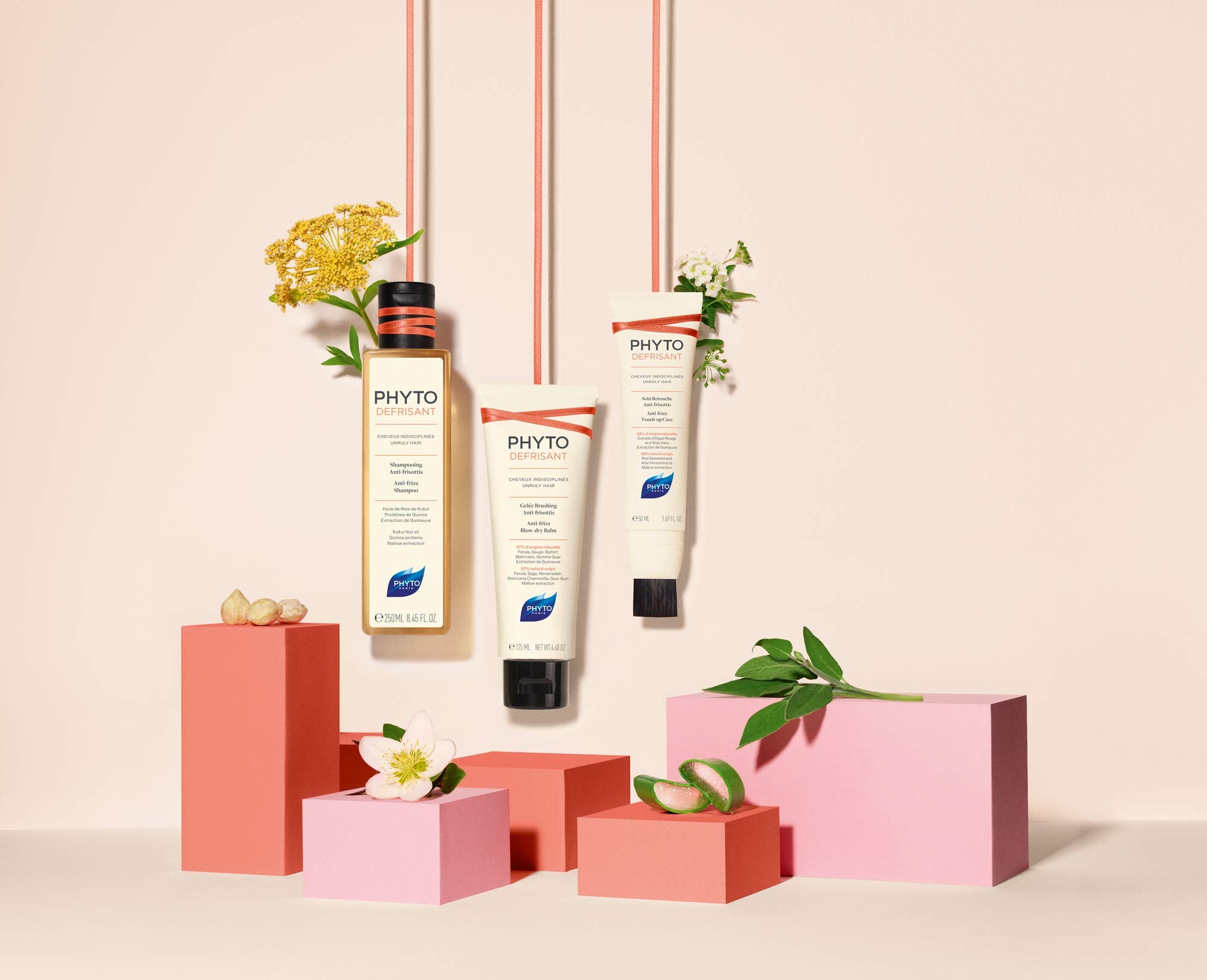 PHYTO Phytodefrisant: finition lisse et sans frisottis après séchage.