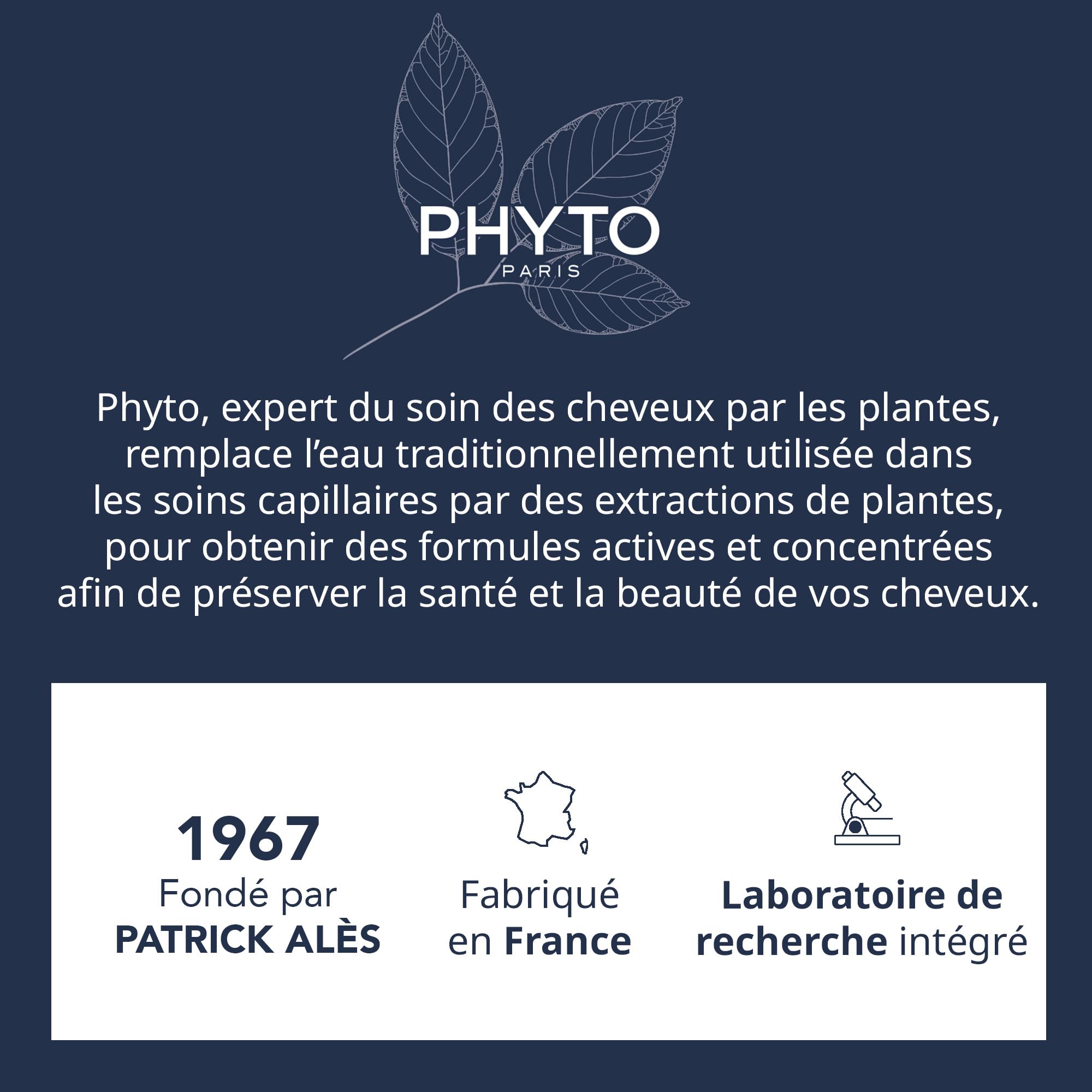 PHYTO VOLUME Rutina diaria: cabello ligero, flexible y suave al tacto.