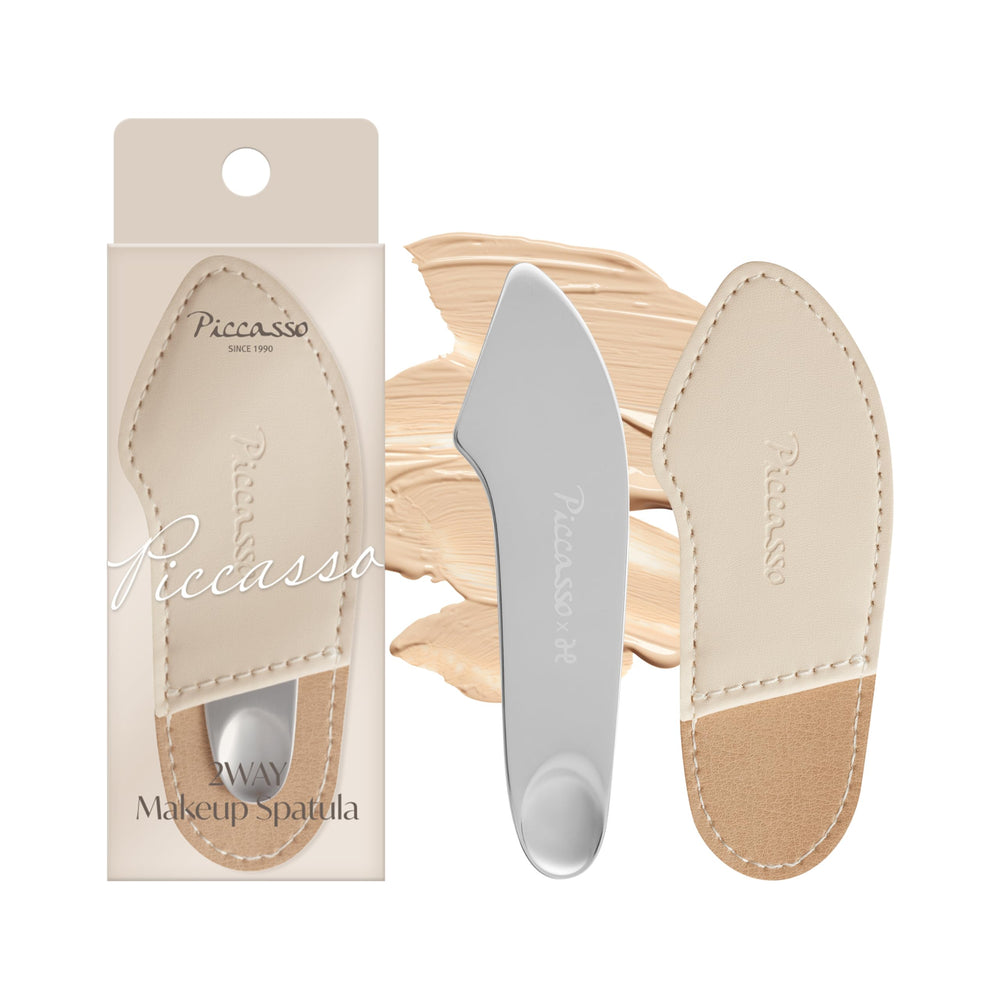 Espátula base coreana de Piccasso para aplicación precisa y uniforme.