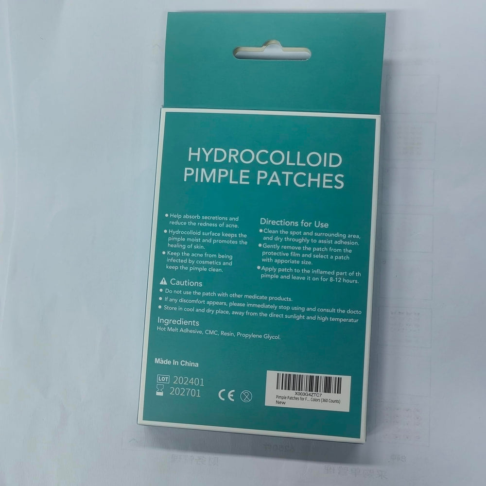 PICcircuit 360-count patch pack provides everyday blemish protection.