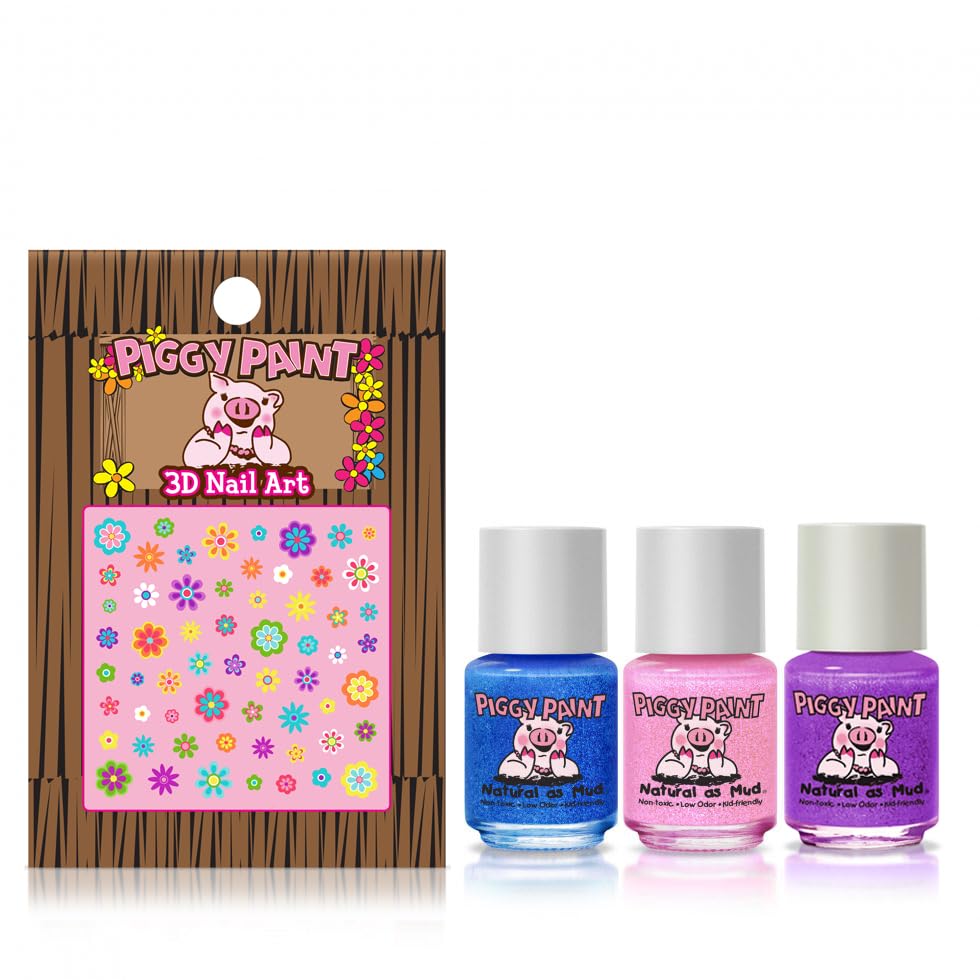 Piggy Paint brocha, aplicador fácil para uñas infantiles.