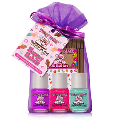 Piggy Paint Happy Hands Set empaque seguro para niños, fácil de manejar