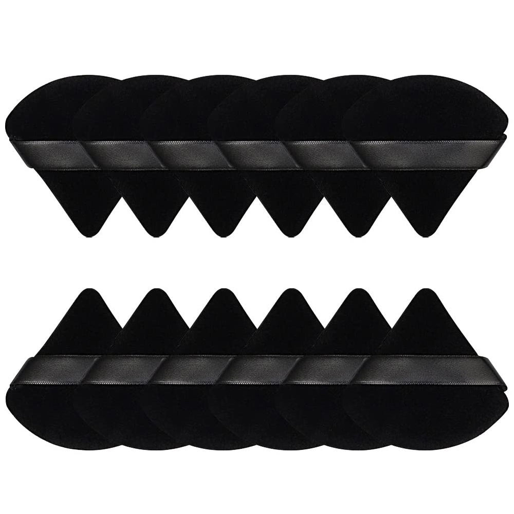 Pimoys puff doble uso mojado/seco para aplicar base fina y polvos.