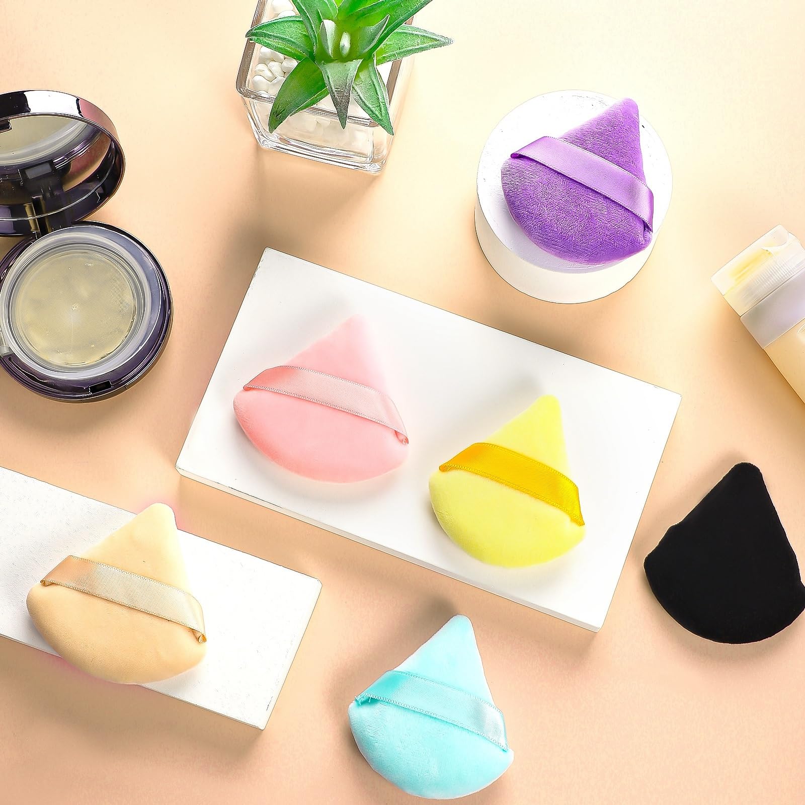 Pimoys Puff ideal para retoques rápidos y acabado suave