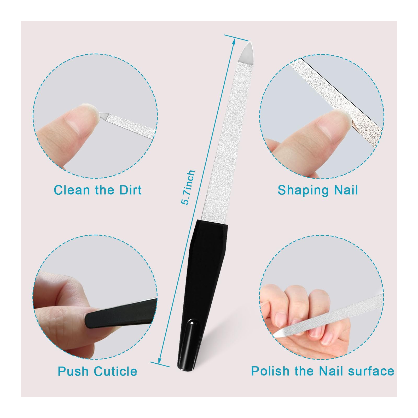 Kit profesional Pingispower para uñas naturales y acrílicas, uso en casa o salón.