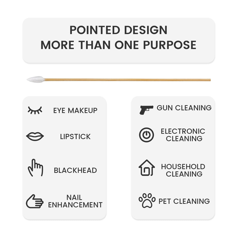 PINGMIC hisopos para electrónica y componentes delicados sin pelusa.