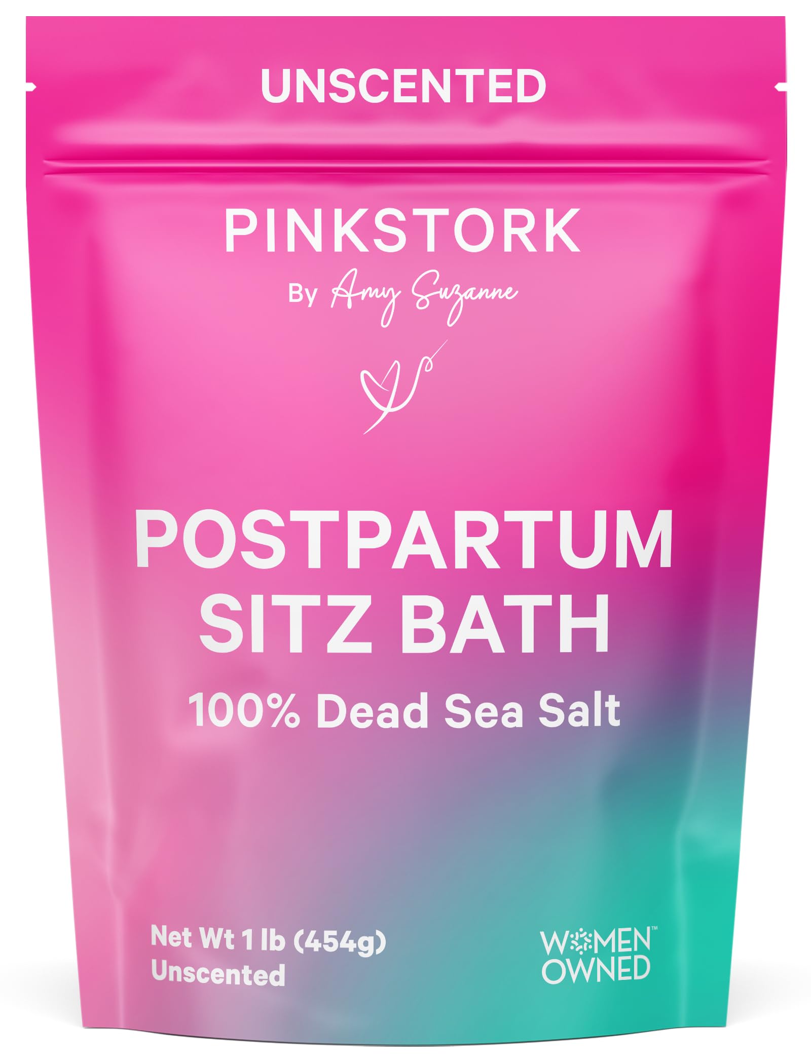 Pink Stork bano-sitz envase 16 oz para posparto