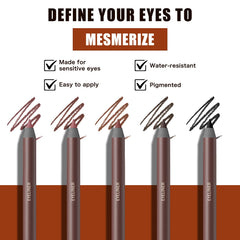 Pinkiou delineador ojos piedra: tono neutro para look natural.
