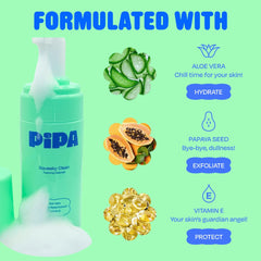 Ingrediente aloe vera en la fórmula para hidratación ligera