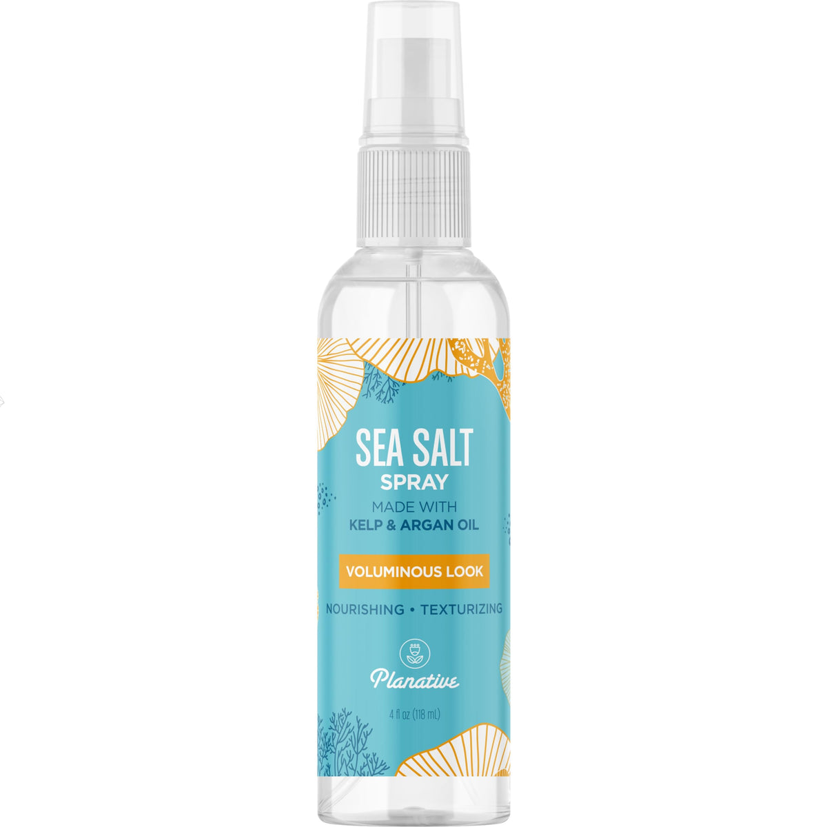 Planative spray sal marina volumen cabello: añade cuerpo y textura para estilo natural.