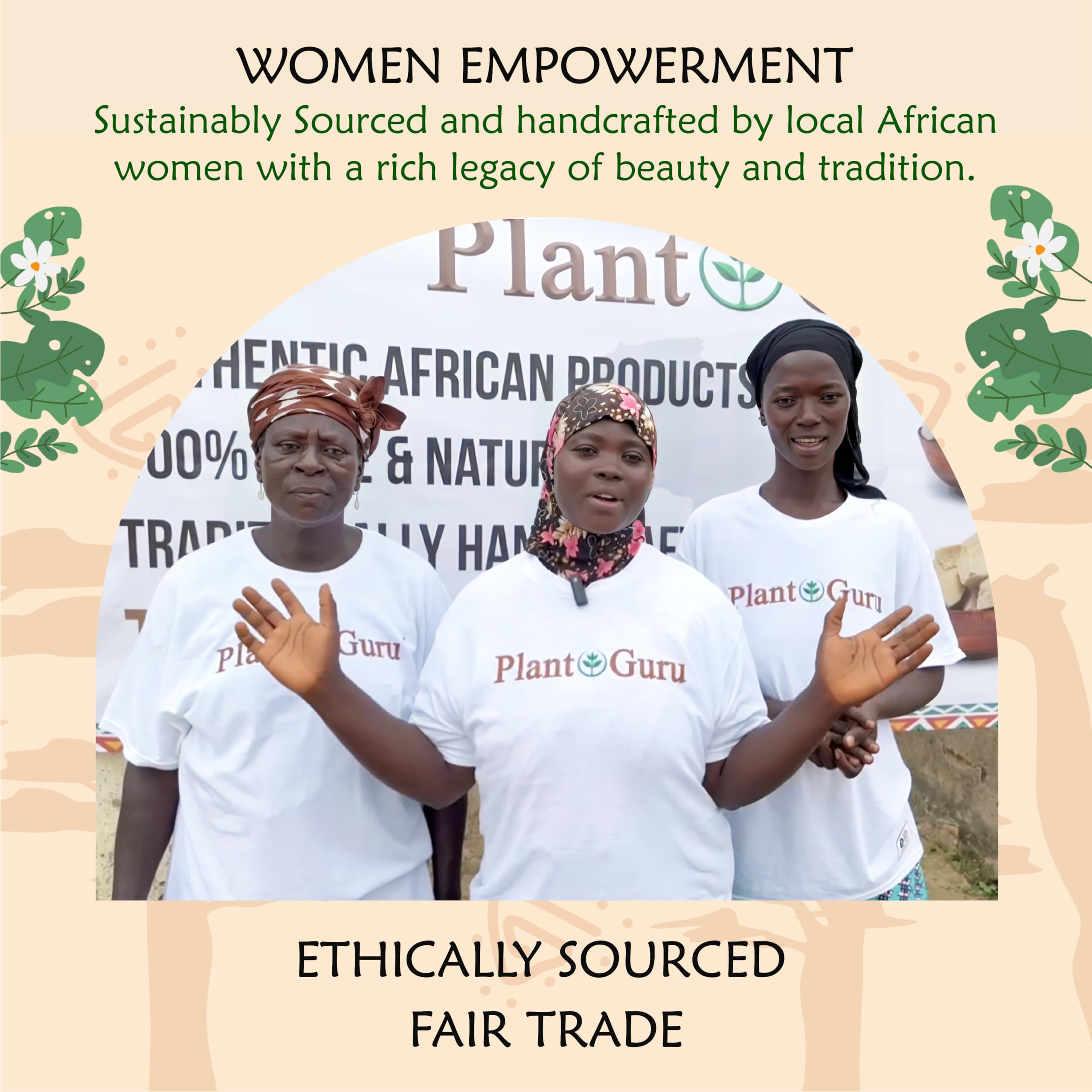 Aplicación diaria de manteca karité Plant Guru
