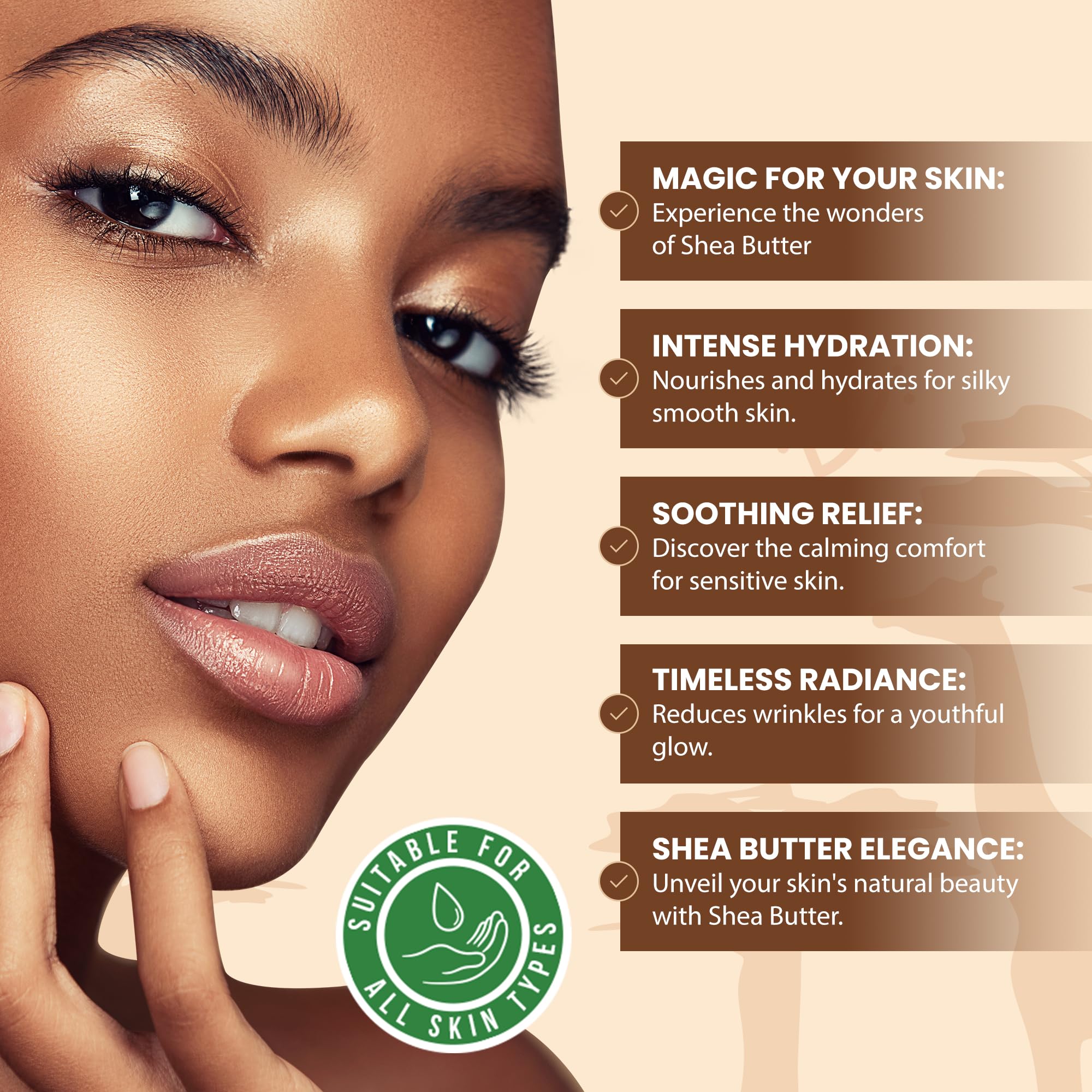 Cabello hidratado con manteca de karité Plant Guru