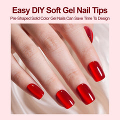 Plauva uñas gel suave con efecto 3D para un acabado elegante.