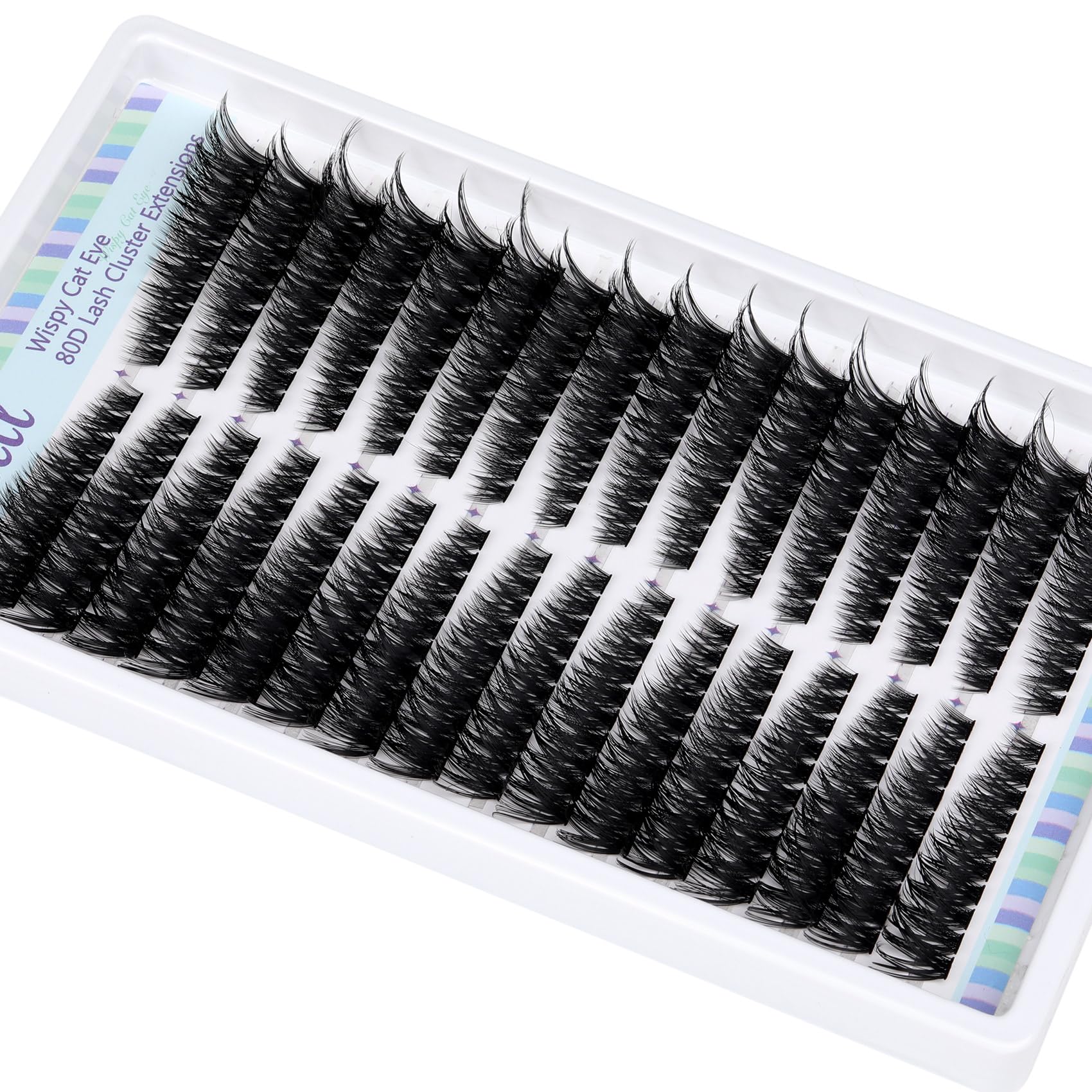 Pleell Lash Clusters Beginners-friendly kit for quick at-home lash extensions.