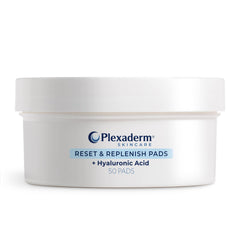 Plexaderm Reset: almohadillas con ácido hialurónico para limpiar e hidratar.