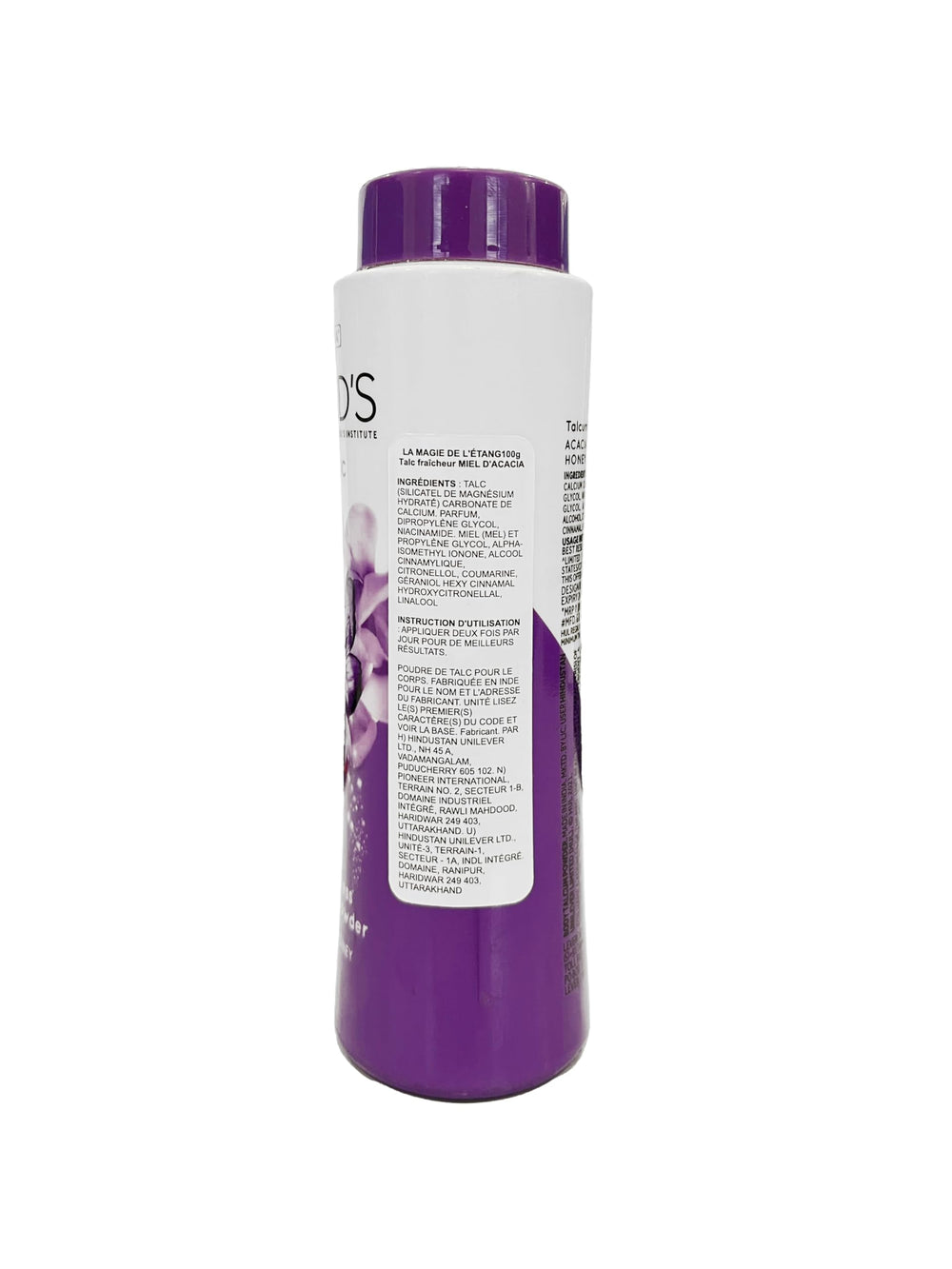 Pond's Magic Talco: absorción de sudor para sensación fresca todo el día.