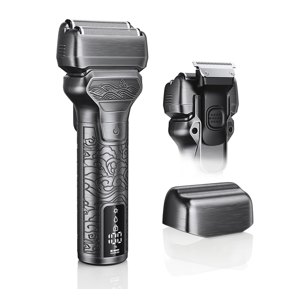 PongTHUMB Afeitadora de láminas para rostro con rendimiento cercano.