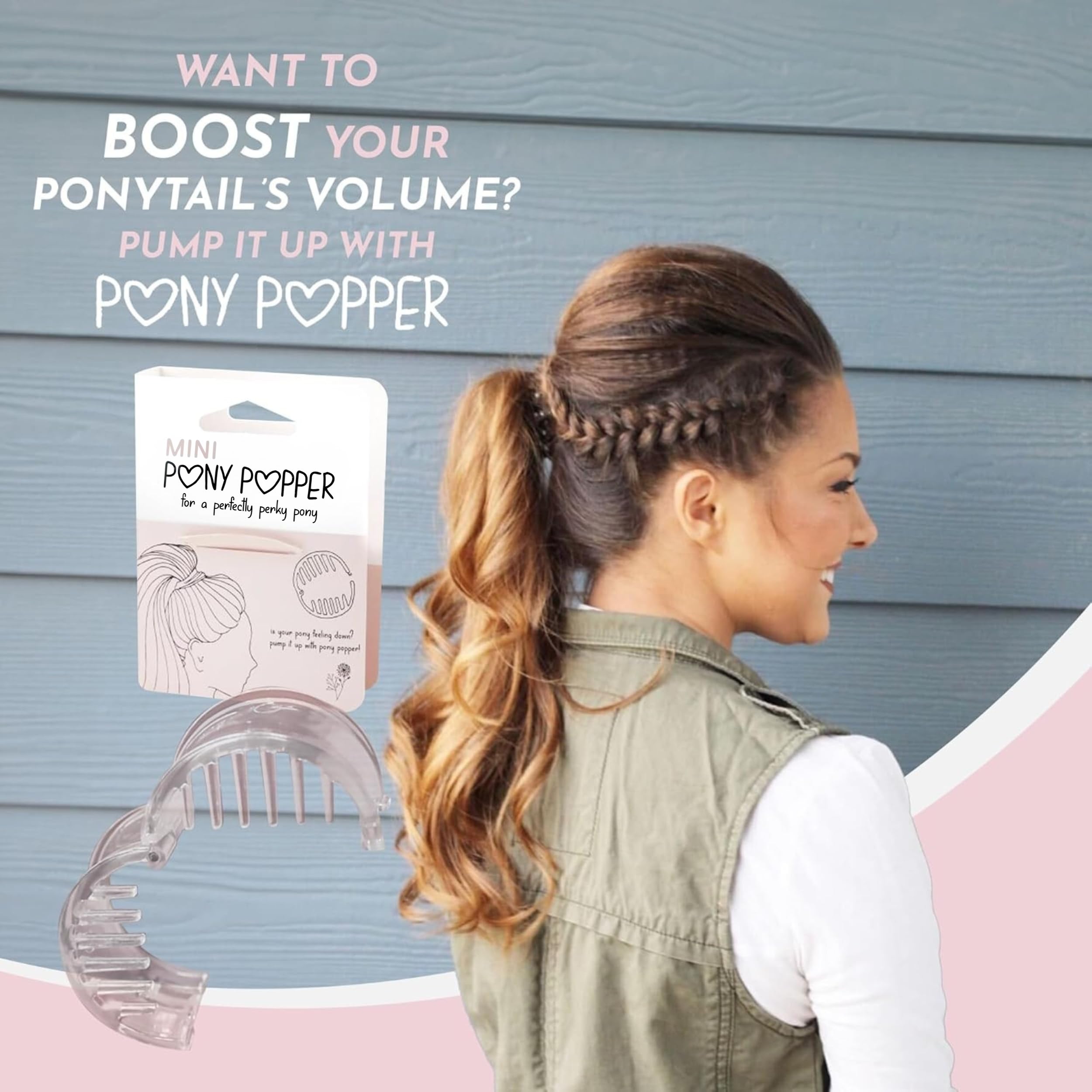 Pony Popper Mini: accesorio portátil caberá en tu bolso para retoques.