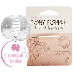 Pony Popper Mini: pinza de coleta que alza y mantiene volumen discreto.