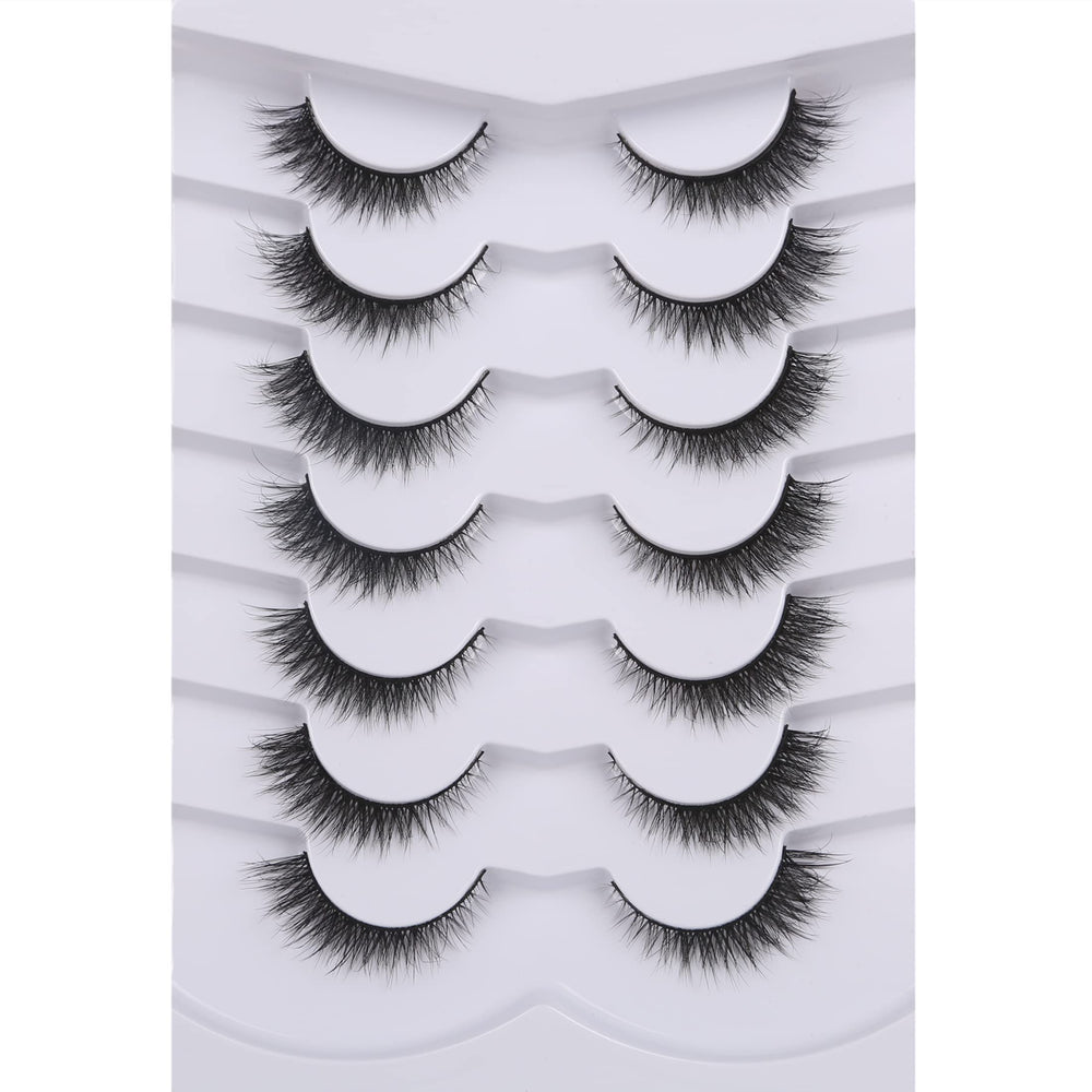 Pooplunch 8D silk lashes for full volume and feather-light wear