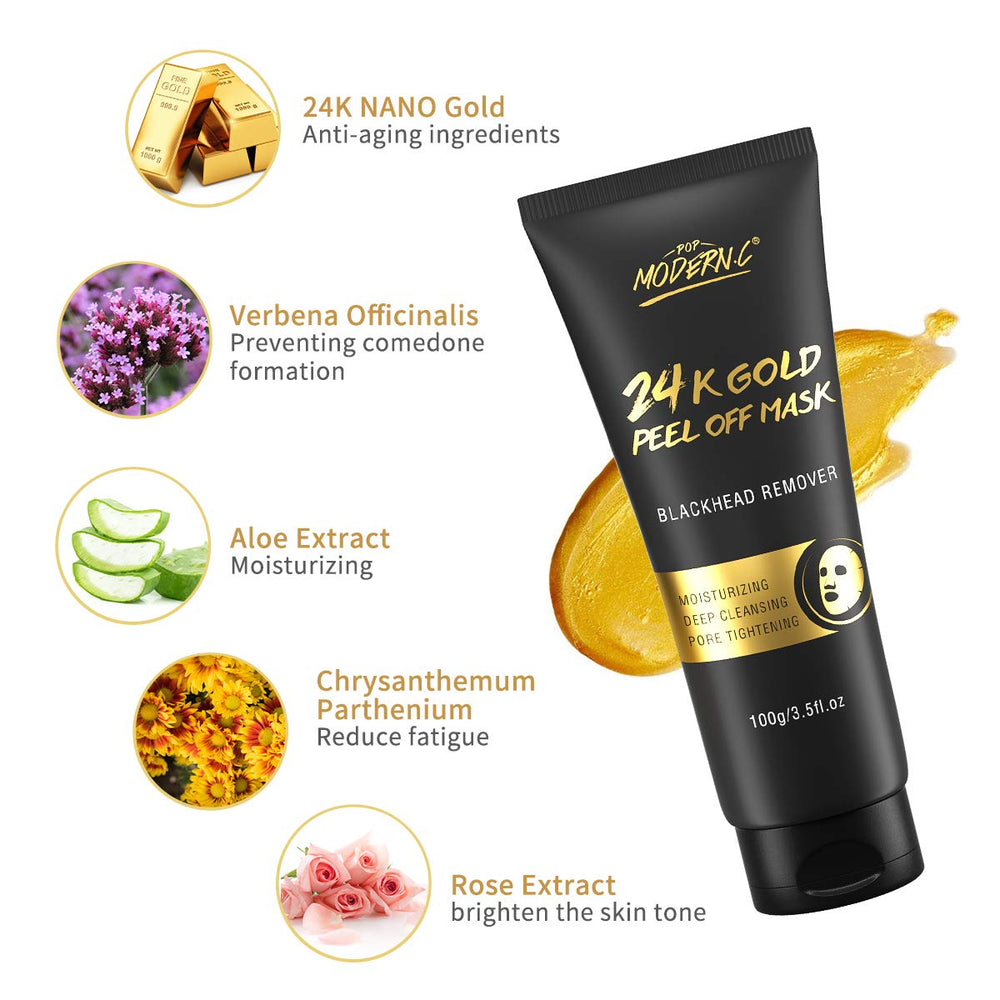 POP MODERN.C application brush enables even mask application.