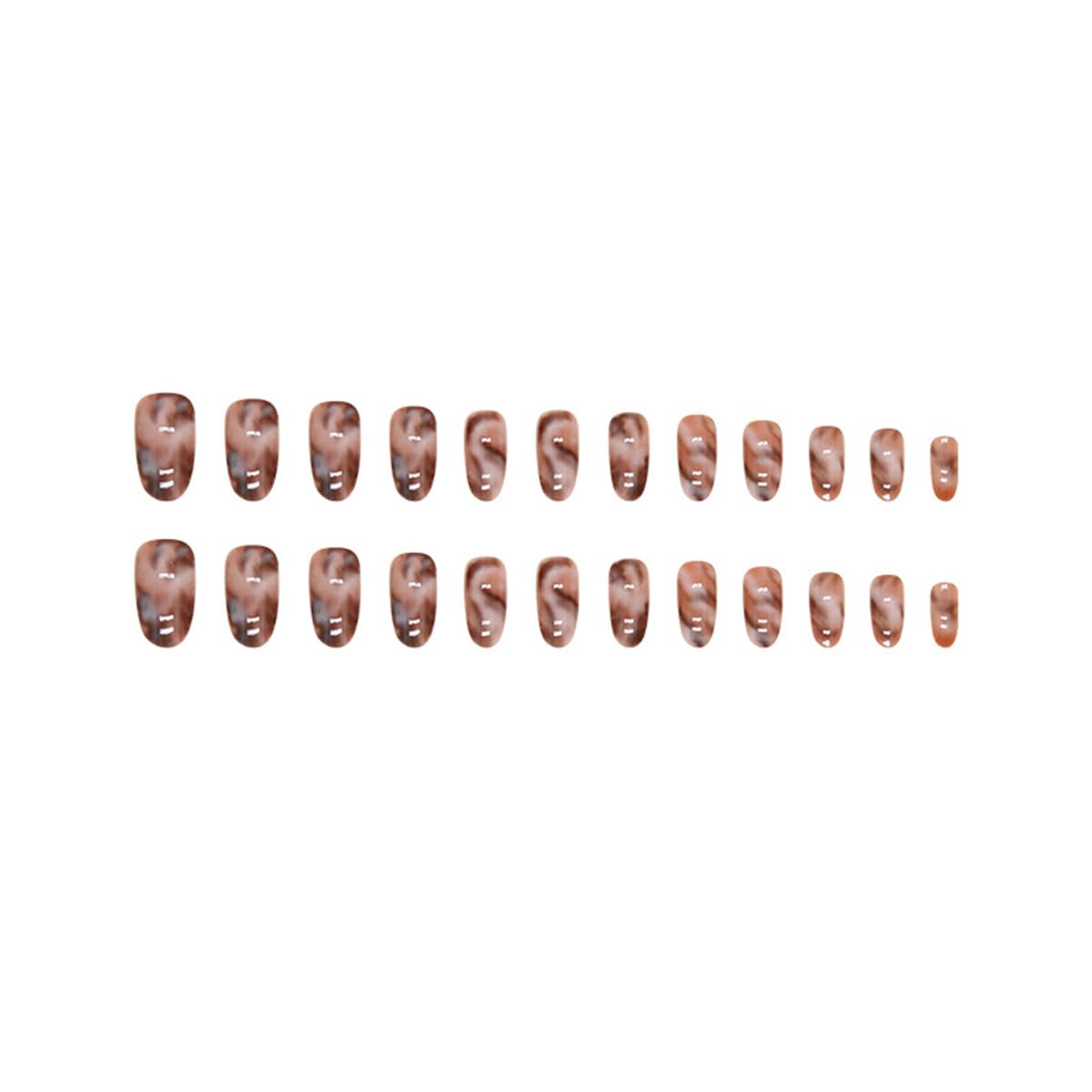 Uñas POWPOP con lima y palillo para fácil colocación.