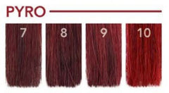 P.R. Pulp Riot Pyro: cabello en secciones saturadas para color uniforme y duradero.