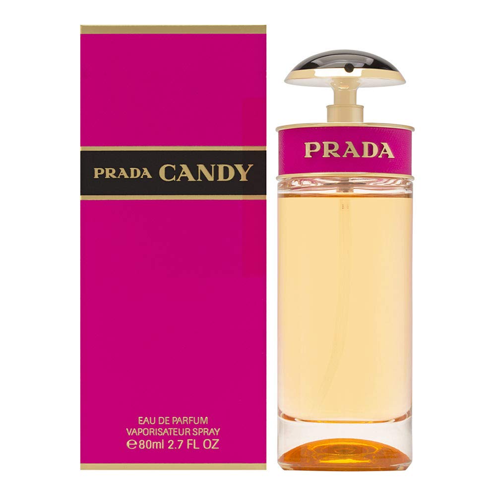 Prada Candy: botella-vertido, aroma elegante para uso diario.
