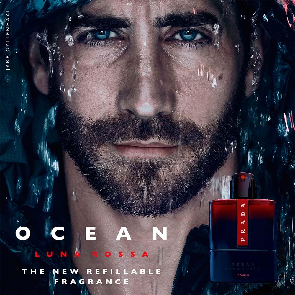 Prada Luna Rossa Ocean Le Parfum, diseño olfativo moderno y fresco.