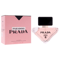 Caja de Prada Paradoxe, empaque premium para regalo o para uso personal.