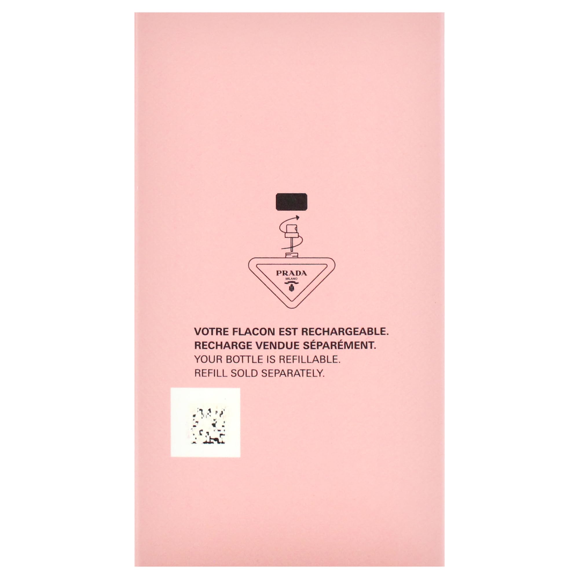 Prada Paradoxe Virtual Flower: embalaje sostenible y botella recargable