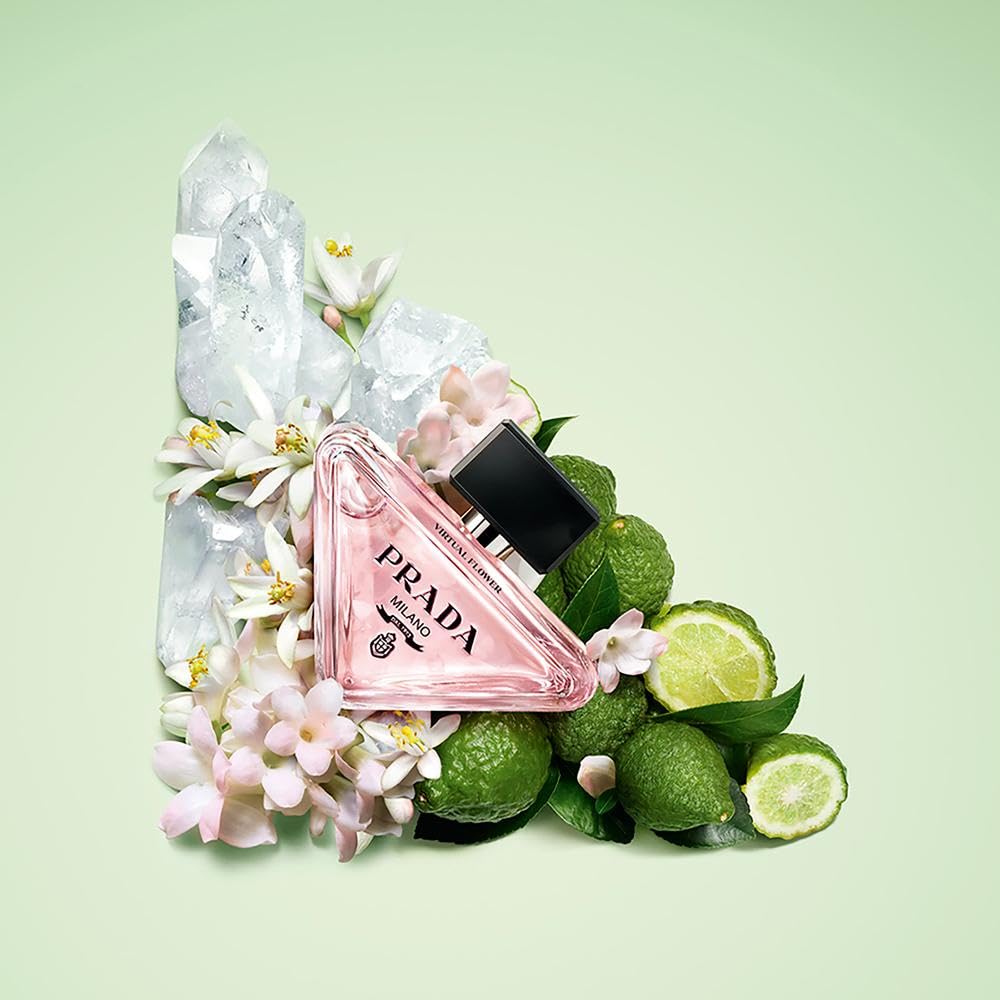 Prada Paradoxe Virtual Flower: tapón, cierre seguro para uso diario.
