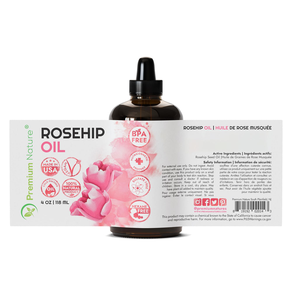 Textura suave y dorada del aceite rosa Premium Nature