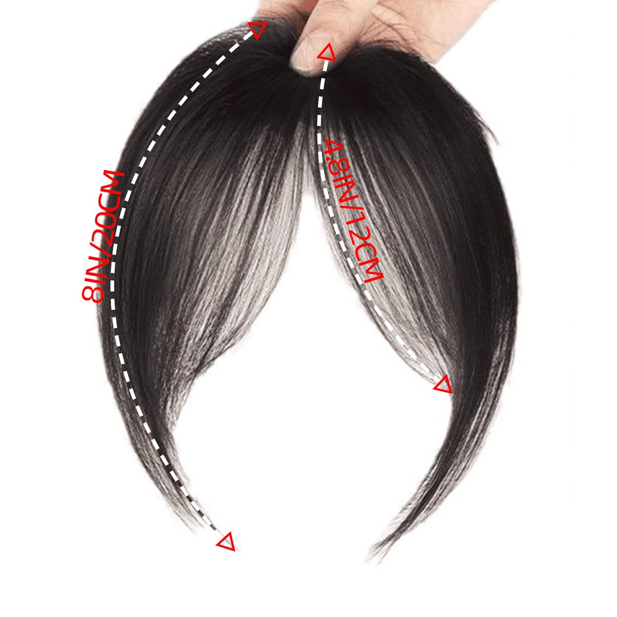 Pretelytiti Bangs Clip cambia de estilo en segundos gracias a su sujeción rápida.