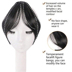 pretelytiti flequillo con pinzas ajustable en longitud, cómodo y adaptable.