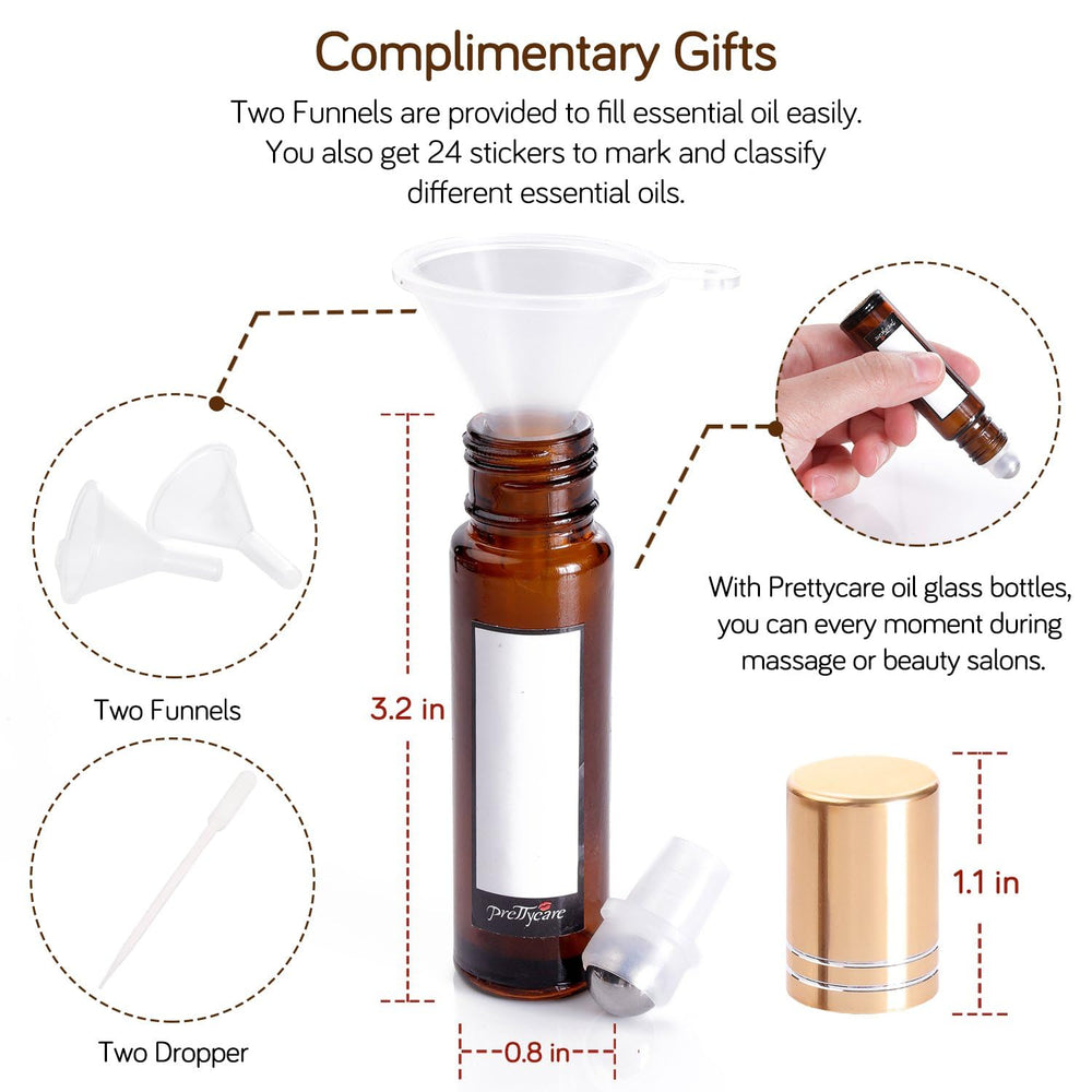 PrettyCare tamaño compacto de 10 ml, ideal para bolso.