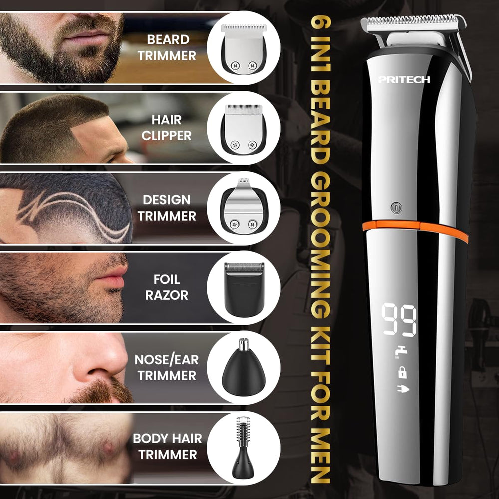 PRITECH Recortadora Cuerpo Precisa para zonas detalladas.