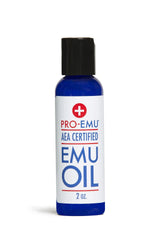 Pro Emu Oil: botella de aceite emú para hidratación de piel y cabello.
