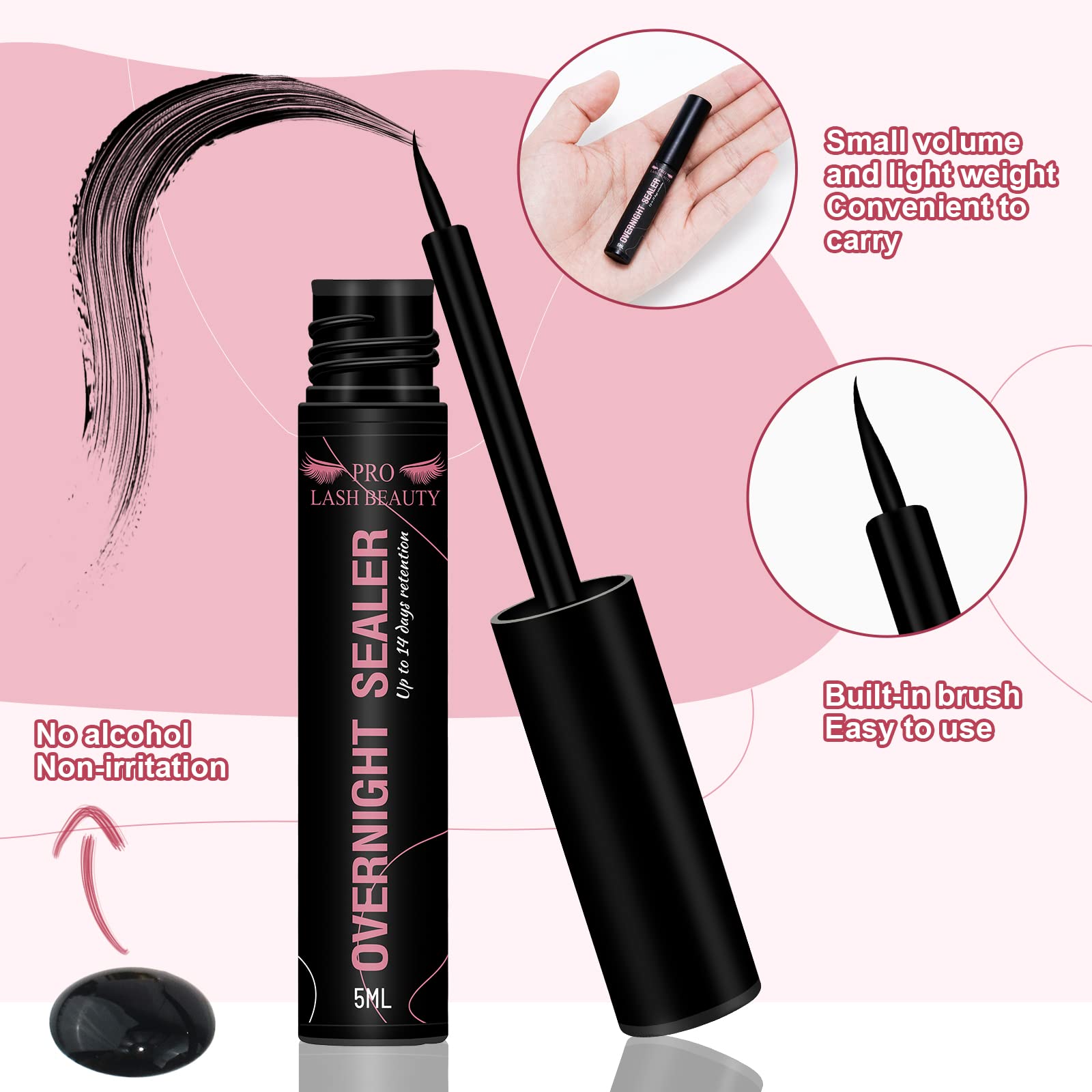 PRO LASHBEAUTY uso en casa sin técnico para clúster de pestañas