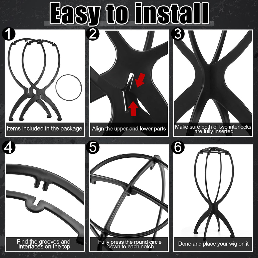 ProSuites uso-multiproposito-soporte-peluca sirve para gorras y cosplay.