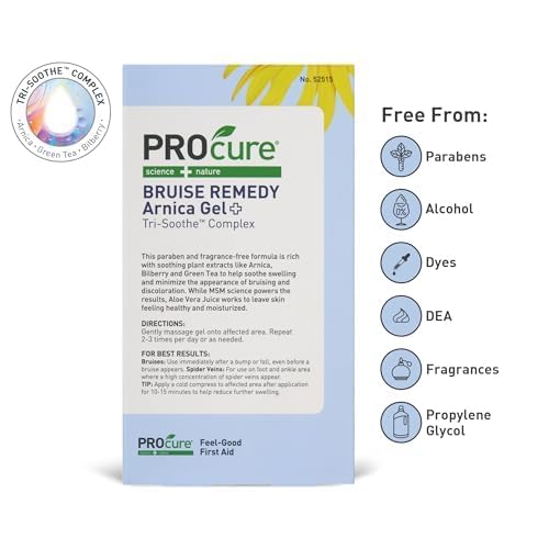 PROcure Arnica MSM Gel textura no grasa y rápida absorción