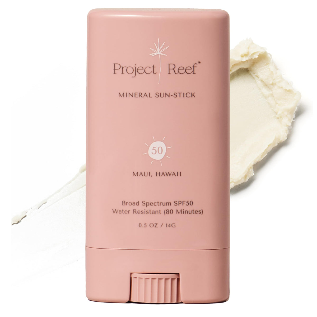 Project Reef Stick: aplicación-frente para protección solar rápida en la cara.