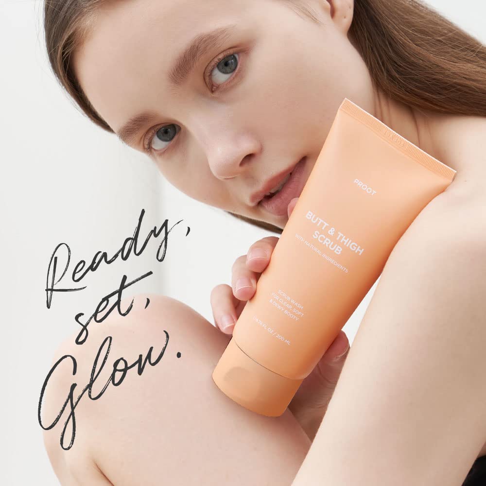 PROOT Exfoliante para glúteos, cuidado de piel en bikini para mayor claridad
