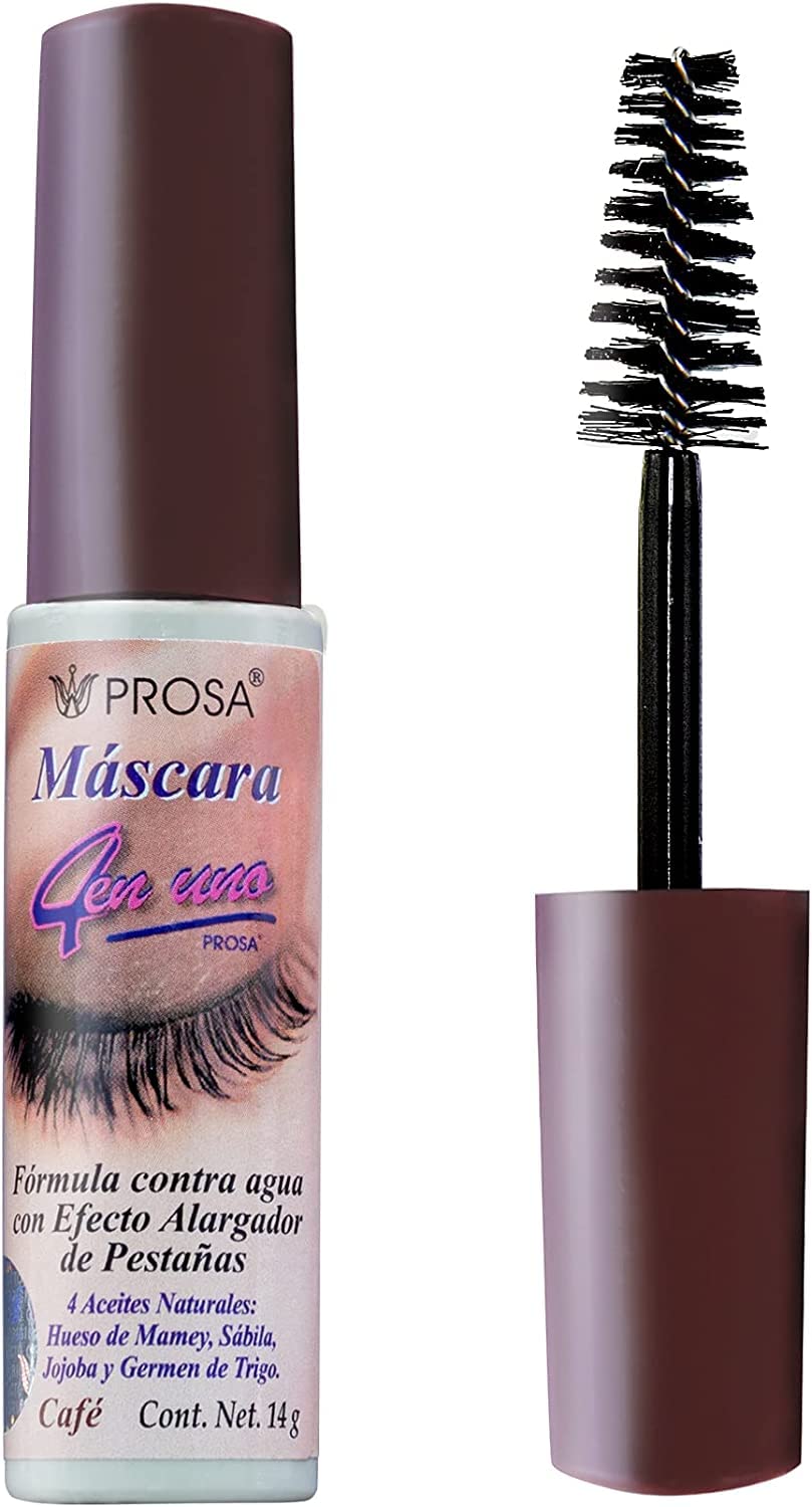 Prosa 4 en 1 Café Mascara: aceites naturales para cuidado nocturno