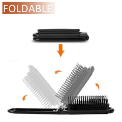 Psyqtsuary cepillo de cabello nylon suave, cómodo para el cuero cabelludo.
