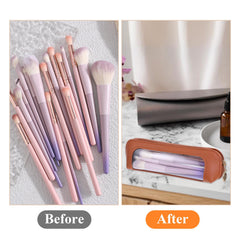 Psyqtsuary estuche maquillaje mini para bolso compacto